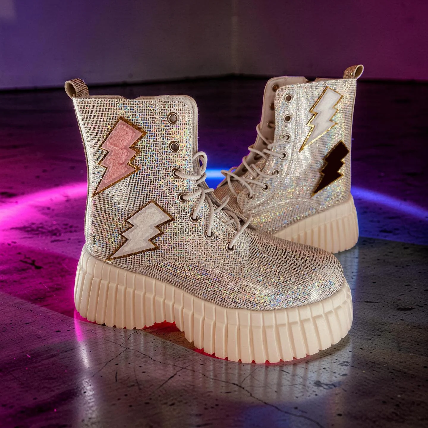 Another style drop 👌🏻 from The Core Collection. Retails at &pound;95. 

DiscoDirt. Here to support your bad decisions. 🪩. 

#fashionboots #festivalboots #festiveseason #festivevibes #statementboots