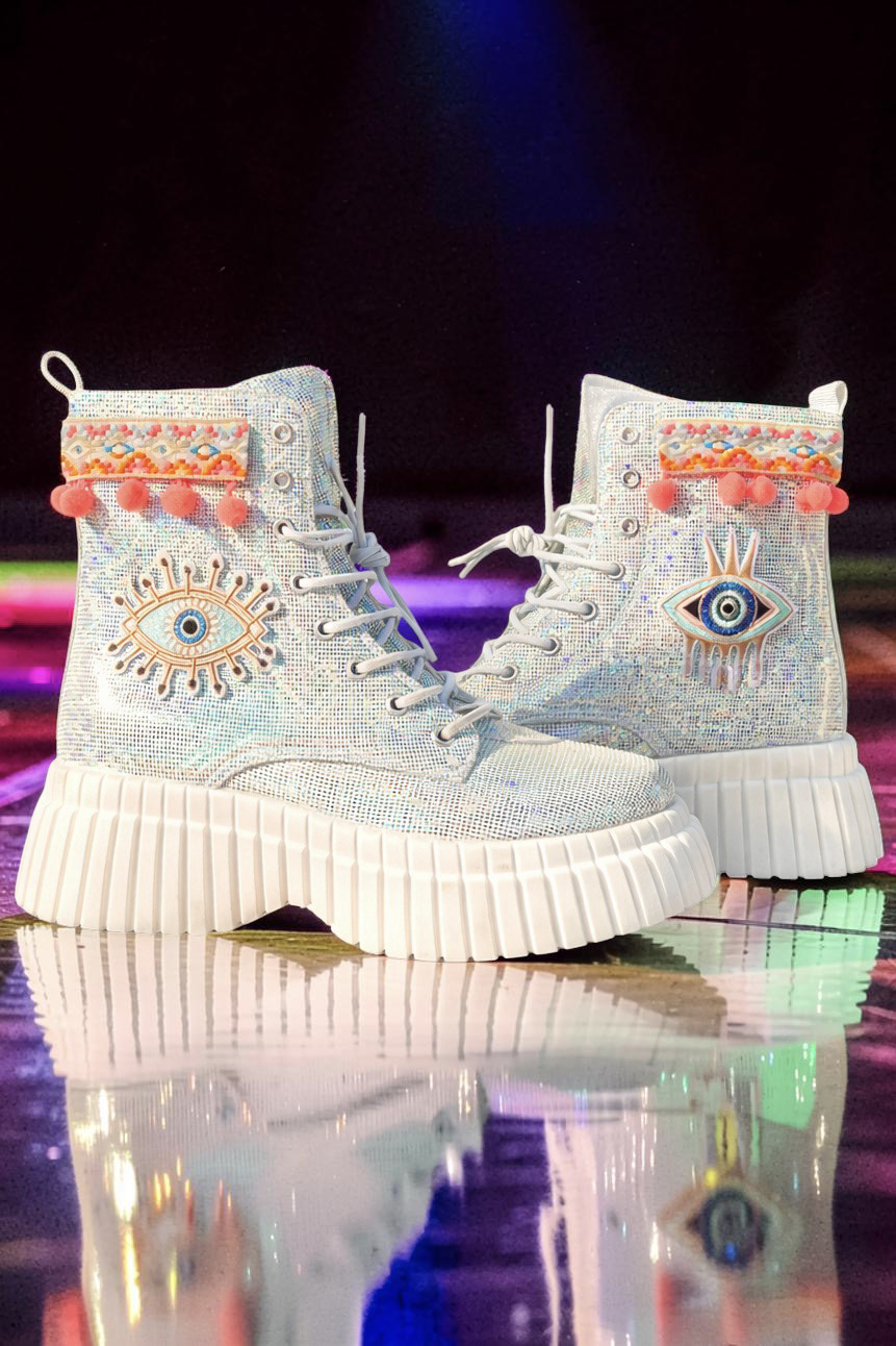 Disco Dirt Got My Eye On You Festival Boots