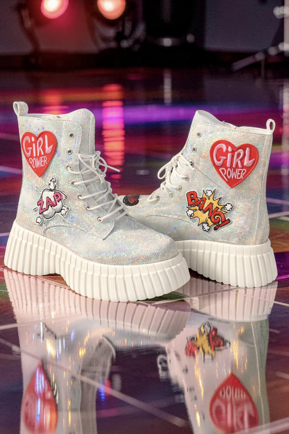 Disco Dirt Girl Power Festival Boots