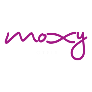 Logo for Maxxy Otels with the word Maxxy written in purple cursive and Otels in smaller capital letters underneath.