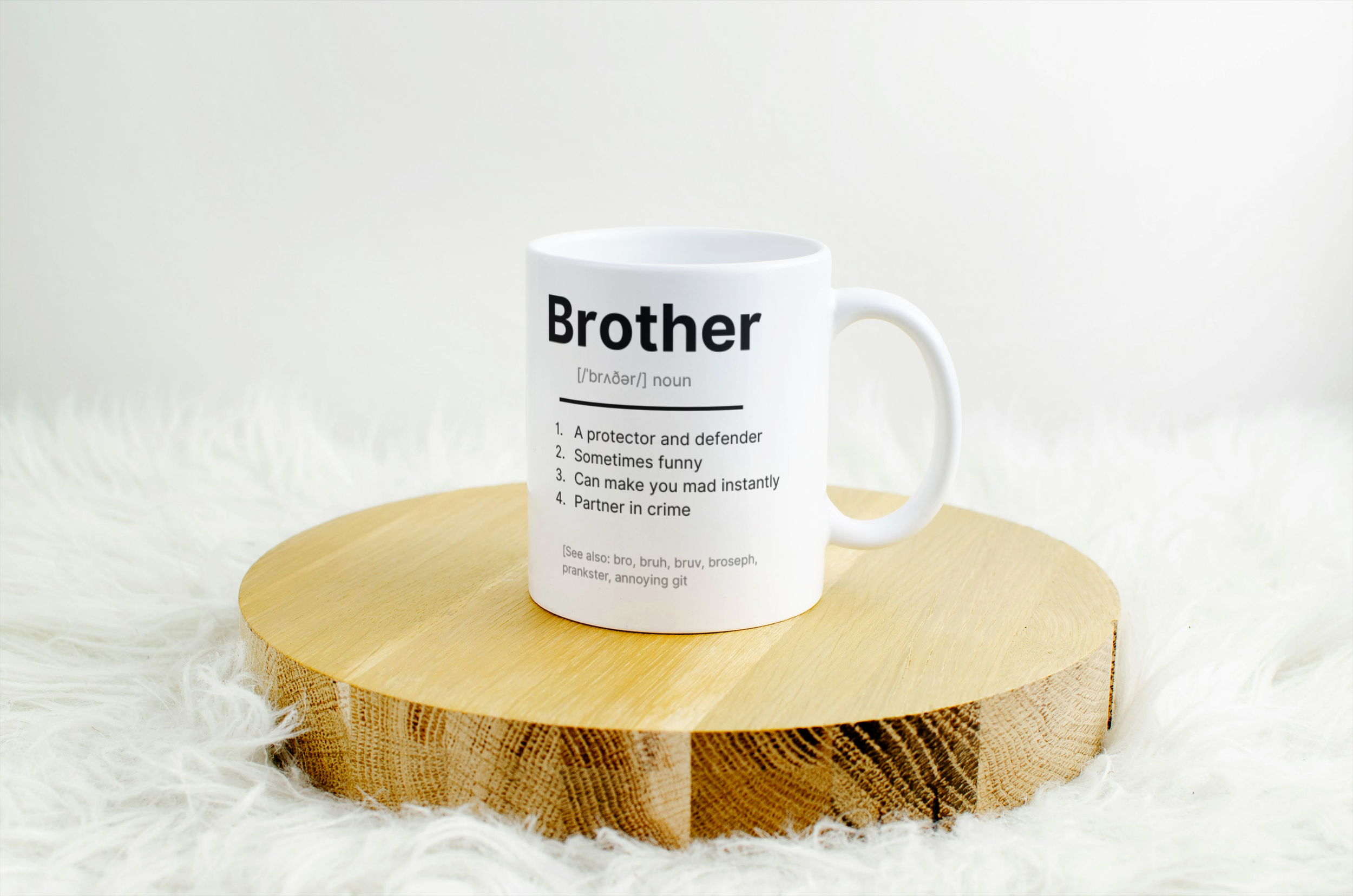 Brother Definition Mug – Funny Dictionary Style Gift for Brother  Birthday, Christmas, Sibling Gift