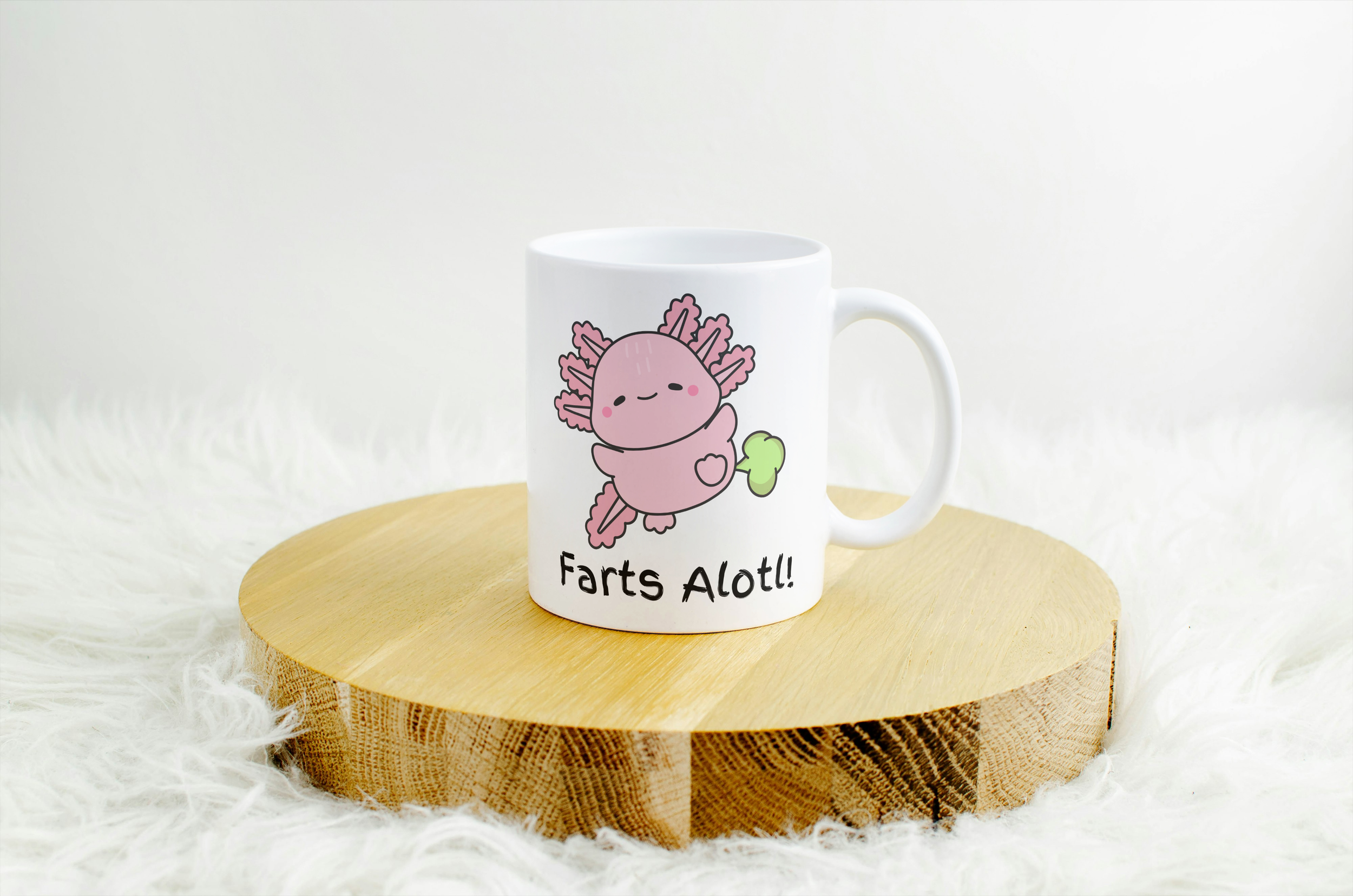 Farts Alotl! – Axolotl Mug