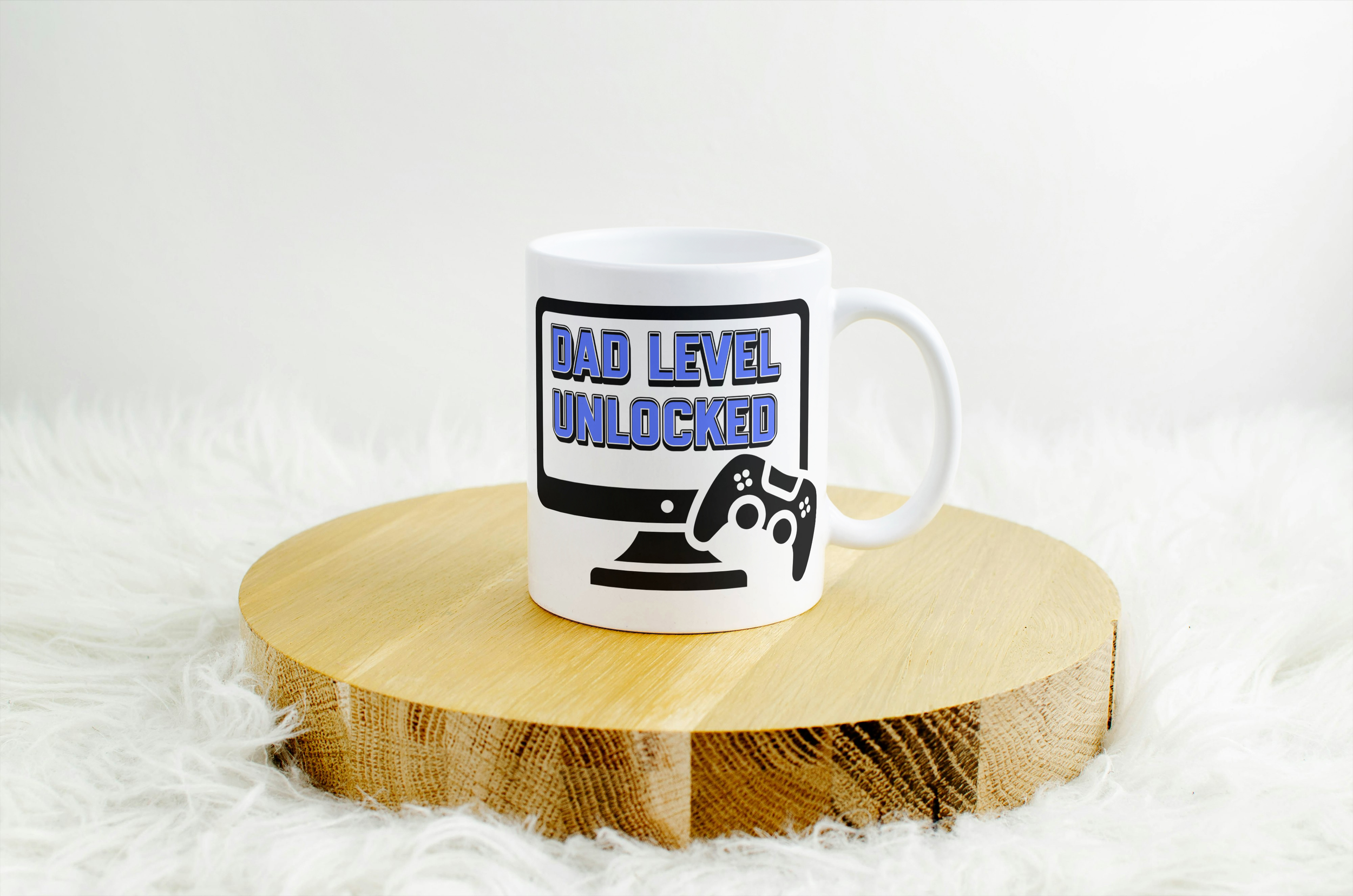 Dad level unlocked – Custom Name / Cute Design / Gift for Any Occasion