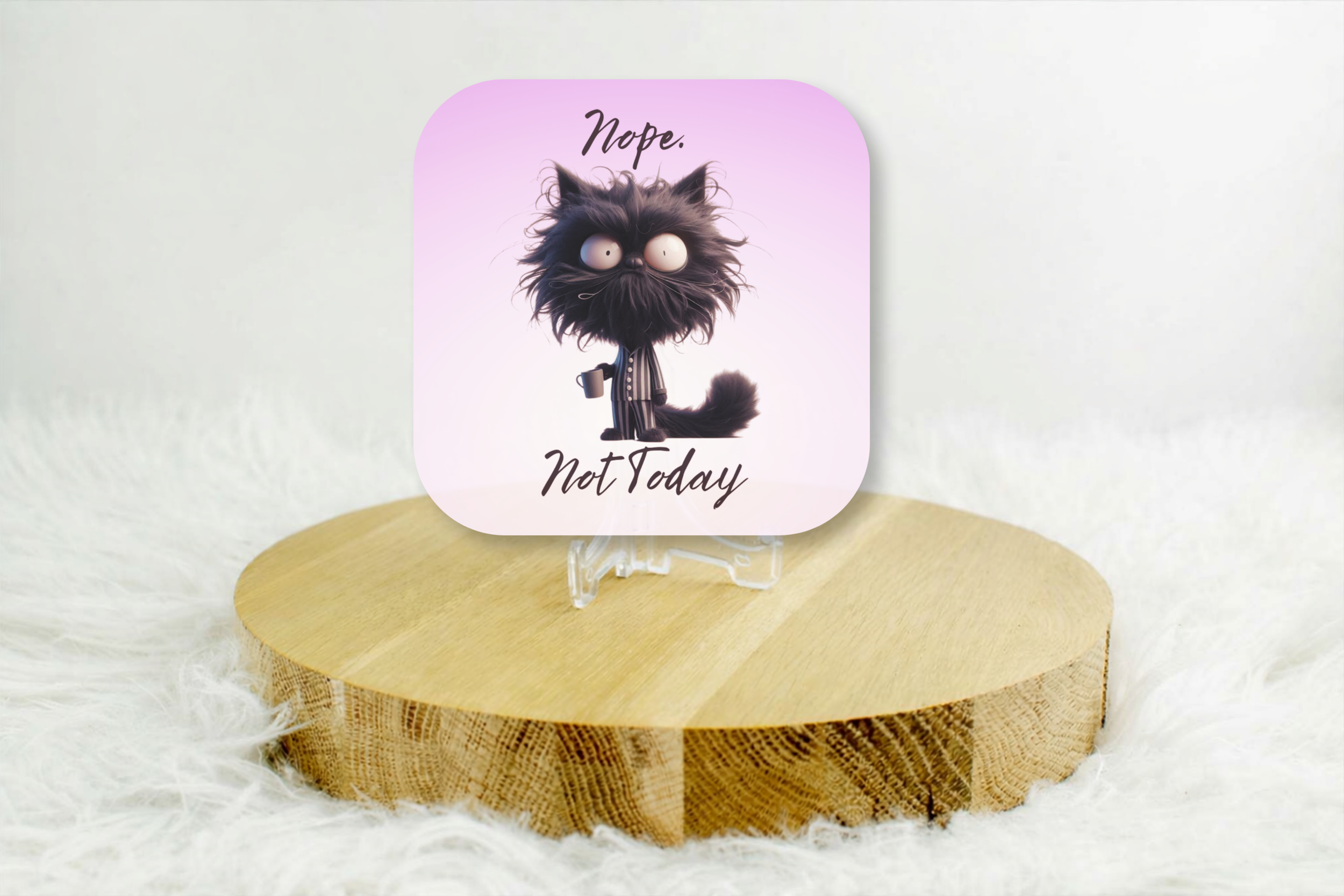 Grumpy Cat – Nope. Not Today Coaster