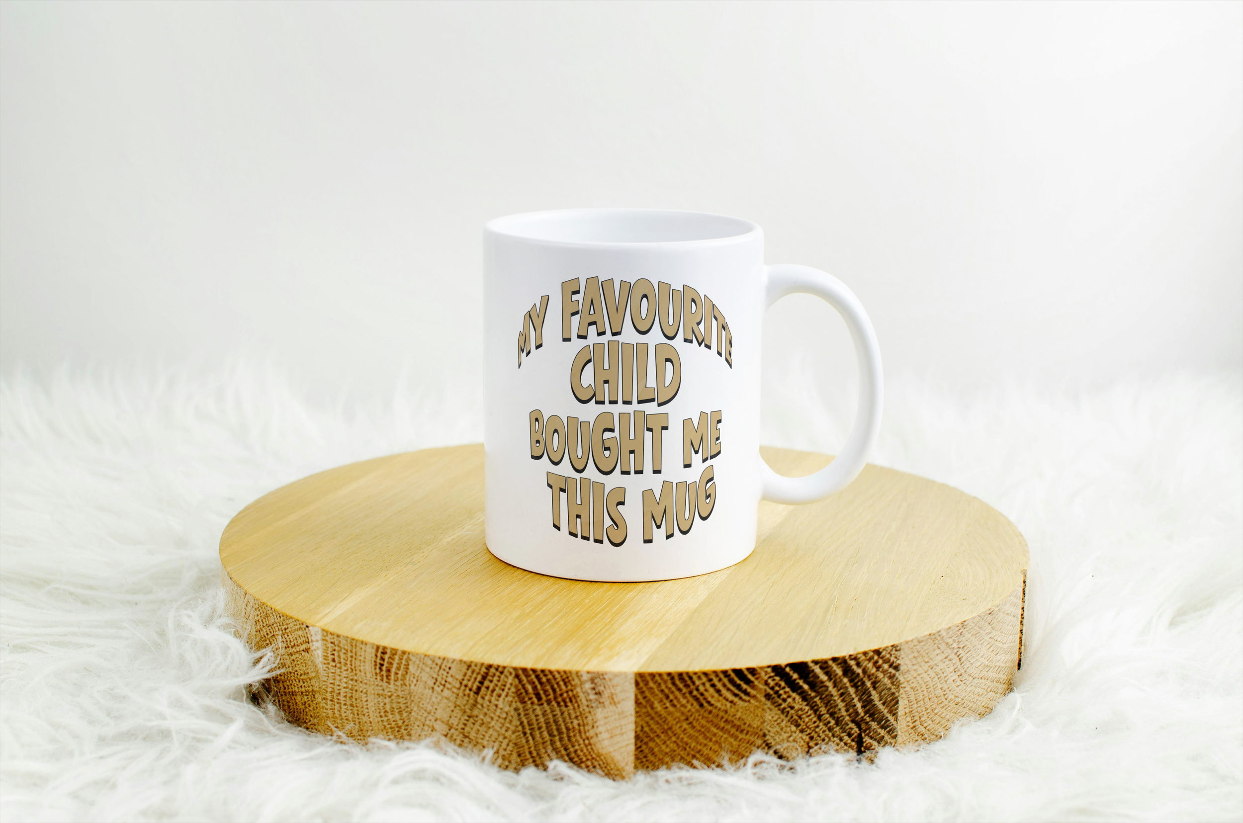 My Favourite Child Bought Me This Mug – Personalised Parent Gift with Name & Star (4 Colours)
