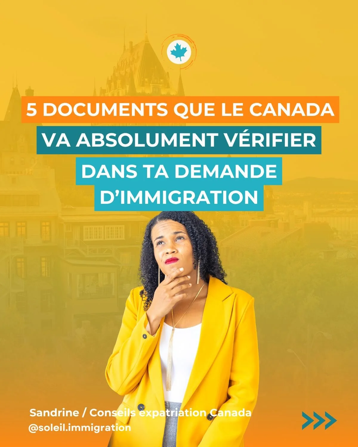 Quand tu soumets ton dossier &agrave; l&rsquo;&rsquo;immigration canadienne, ton seul but est de&nbsp;rassurer&nbsp;la personne qui va le lire.

En 2026, avec le volume de demandes, un agent ne cherche pas une raison de t&rsquo;accepter, il cherche u