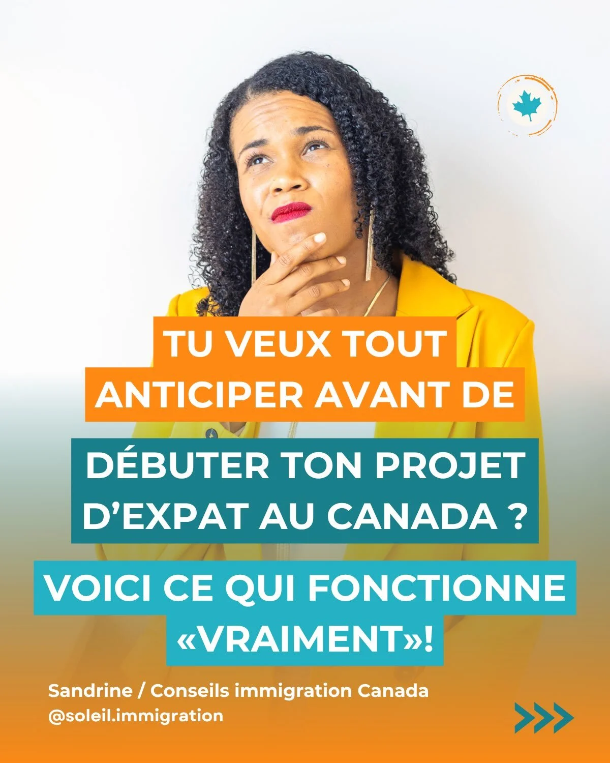 Anticiper ton projet d&rsquo;immigration au Canada, ne veut pas dire accumuler des informations jusqu&rsquo;&agrave; ce que tu te sentes pr&ecirc;t &agrave; 100%. 

C&rsquo;est souvent ce r&eacute;flexe-l&agrave; qui fait perdre des mois entiers &agr
