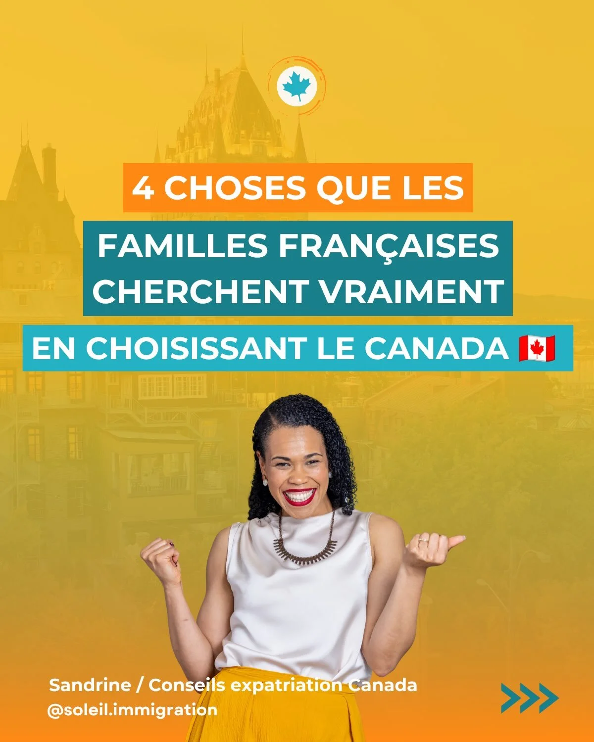 Quand une famille pense &agrave; immigrer au Canada, elle ne pense rarement qu&rsquo;au salaire. Elle pense &agrave; ses enfants et &agrave; ce qu&rsquo;elle veut pour eux, leur avenir, leur &eacute;ducation.

Commente &laquo;&nbsp;GUIDE&nbsp;&raquo;