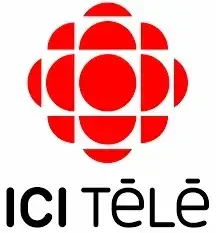 Logo de la chaîne de télévision CBC/Radio-Canada avec le texte 'ICI TÉLÉ' en dessous.