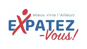 Logo avec le texte 'Mieux vivre l'Ailleurs EXPATEZ-Vous!'