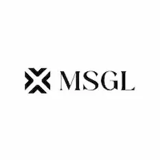 Logo MSGл avec un symbole en croix et le texte MSGл