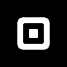 Square shape with a smaller square inside on a black background