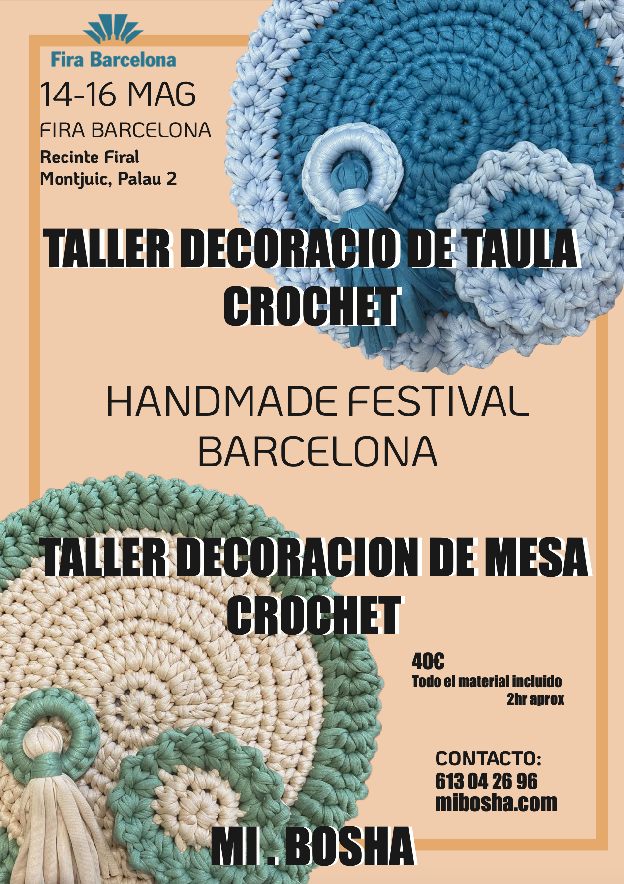 Crochet para Decoración de Mesa