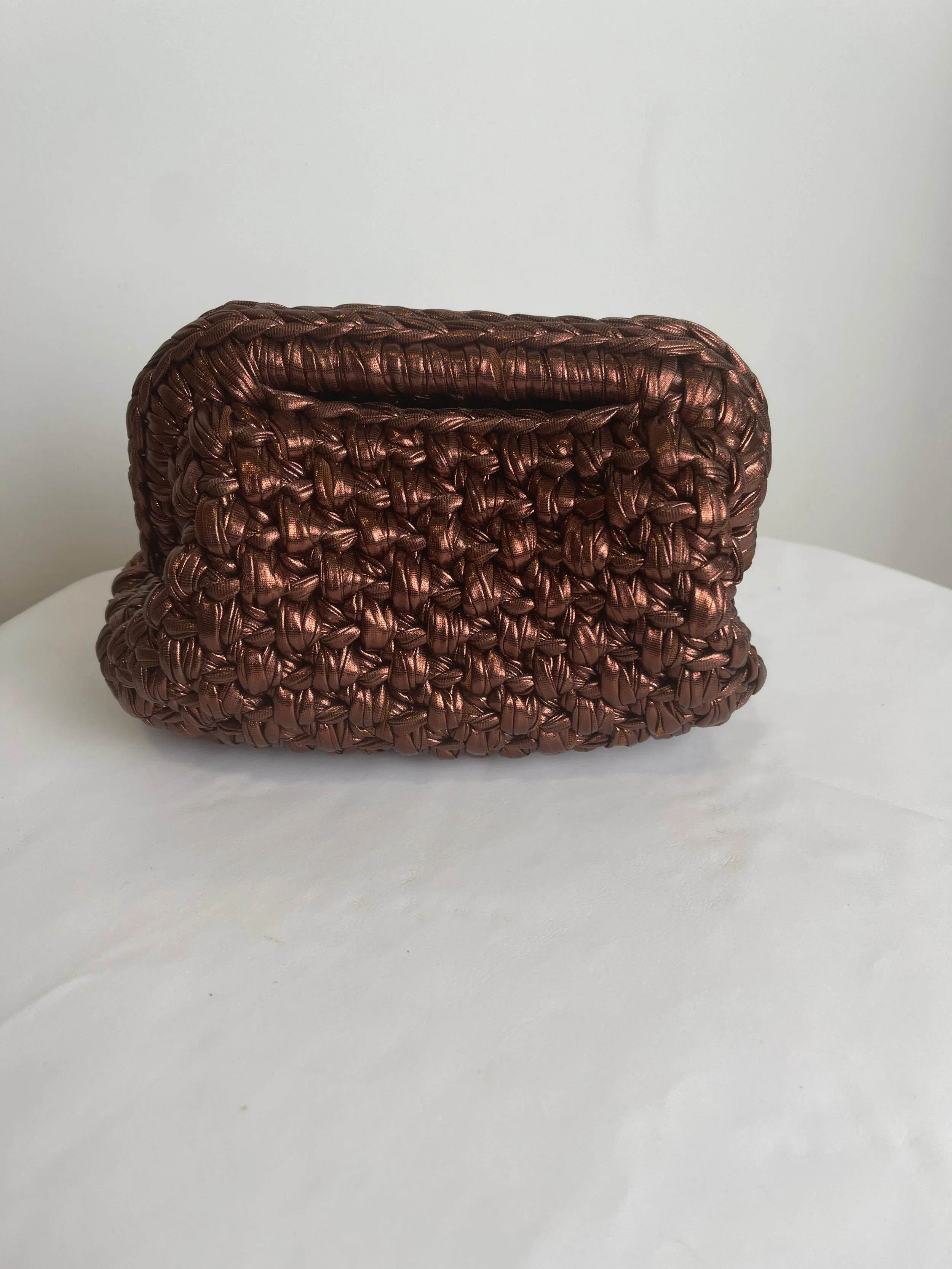 CLOTCH ECO PELLE METALICOS M