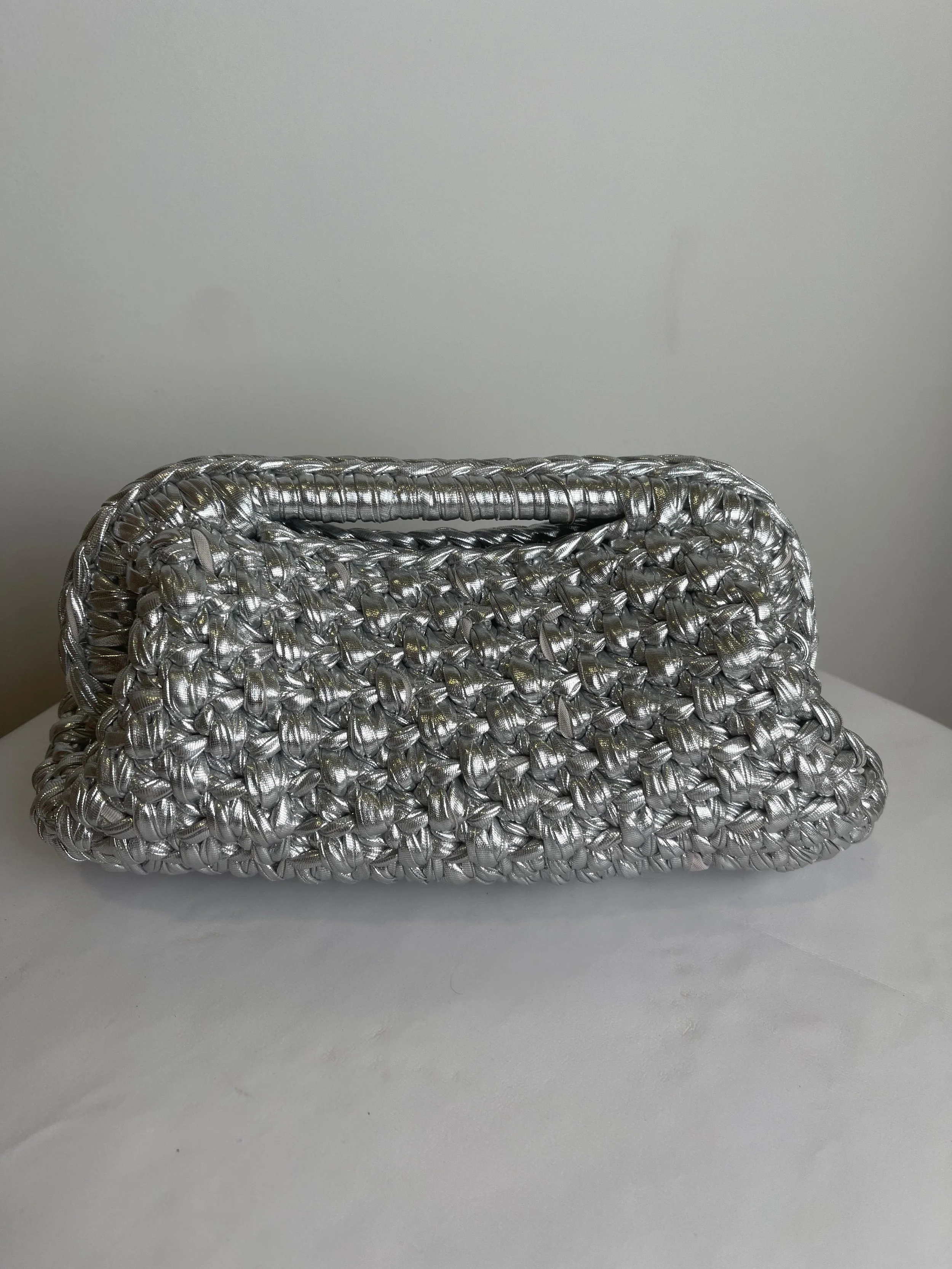 CLUTCH ECO PELLE METALICOS L