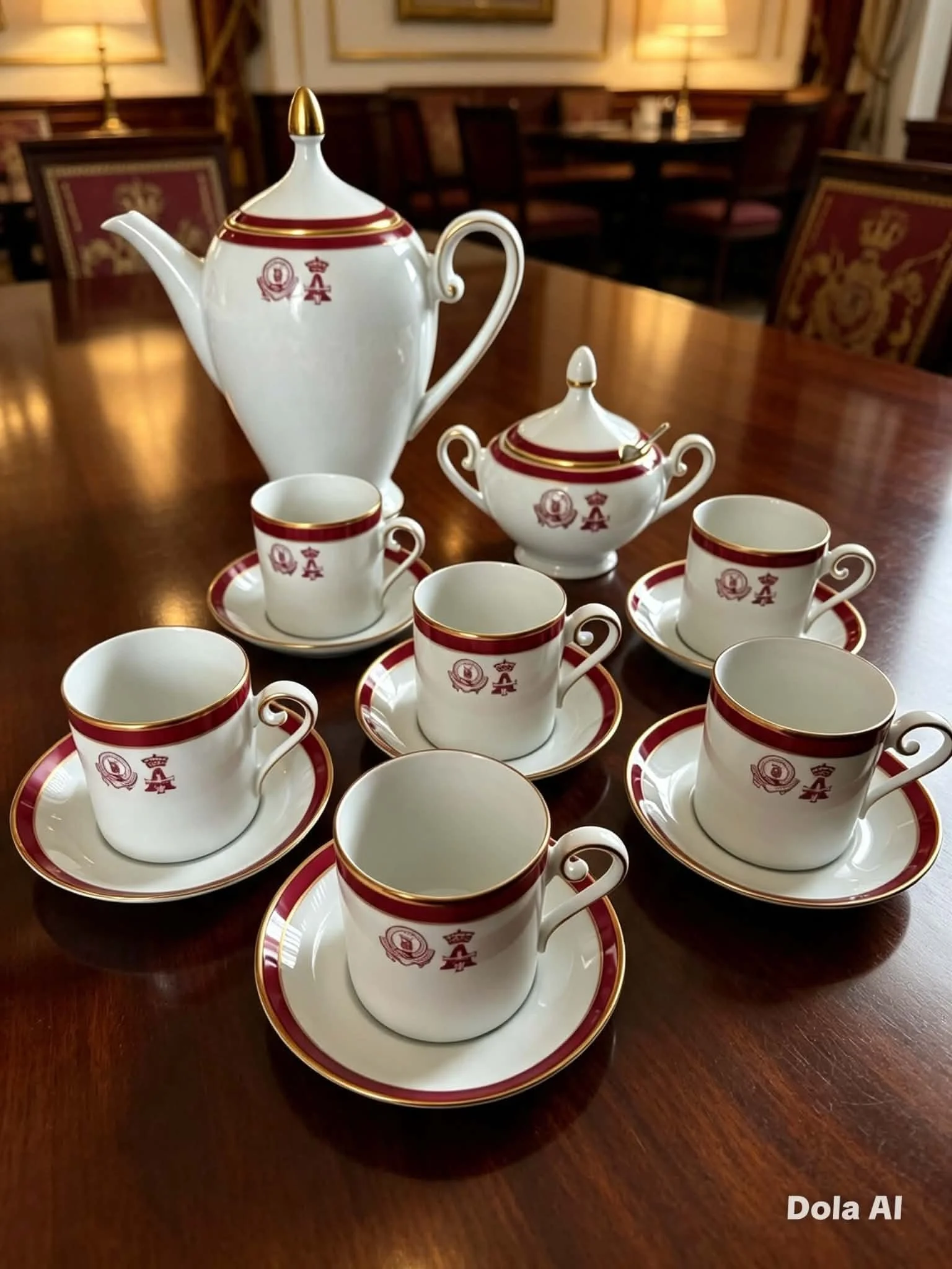 15th/19th The King's Royal Hussars - Officers' Mess Porcelain Service