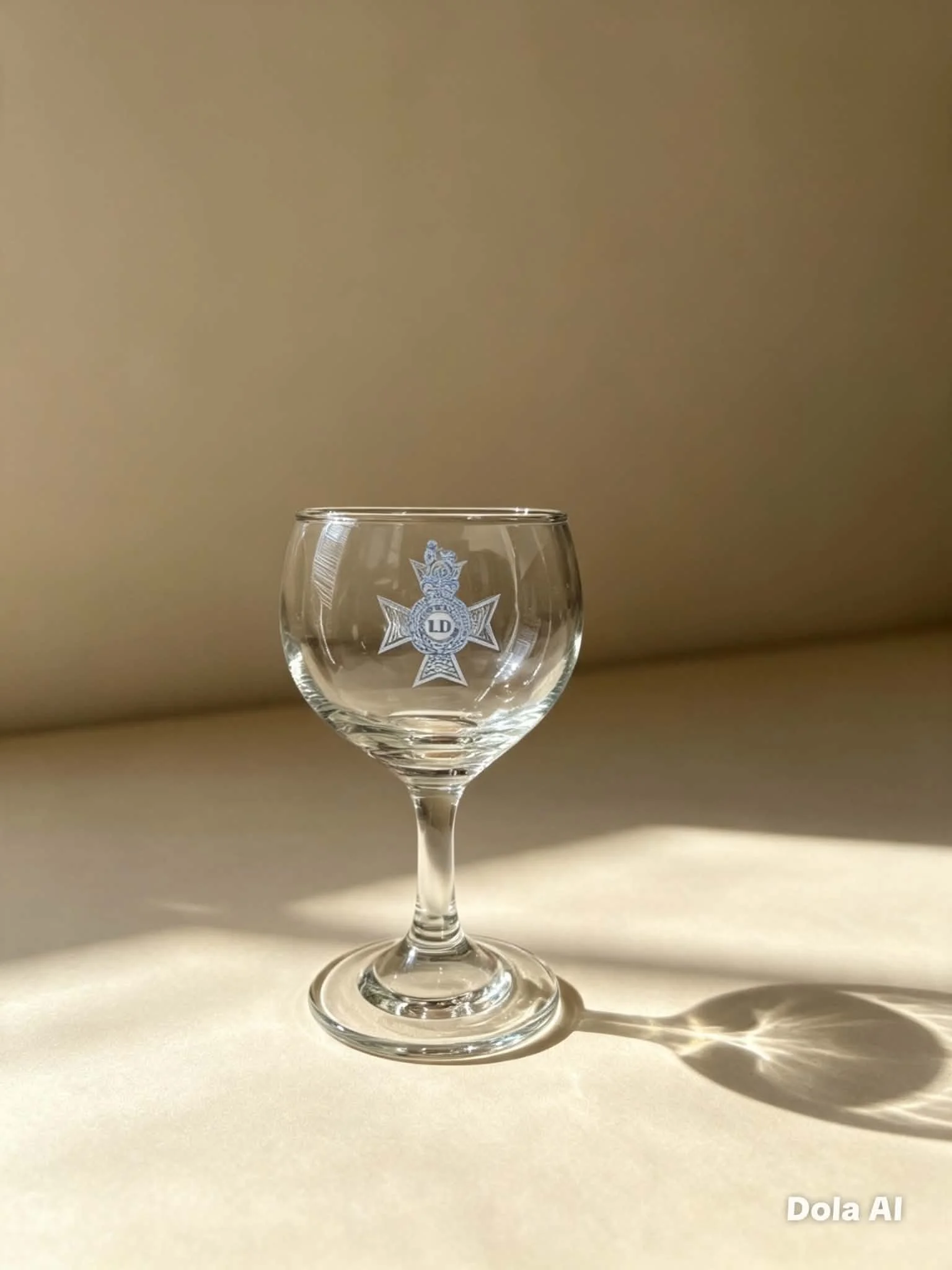 19th Light Dragoons - Regimental Glass Goblet - Set of 10