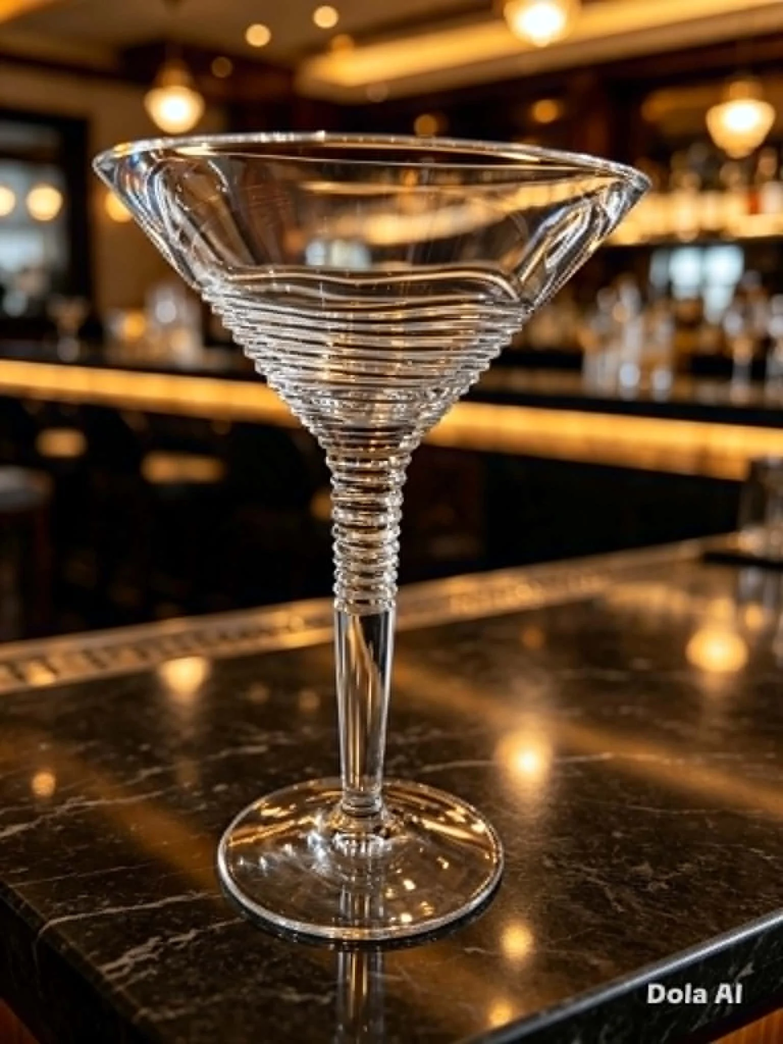 Stuart 'Strata' by Jasper Conran Martini Glass