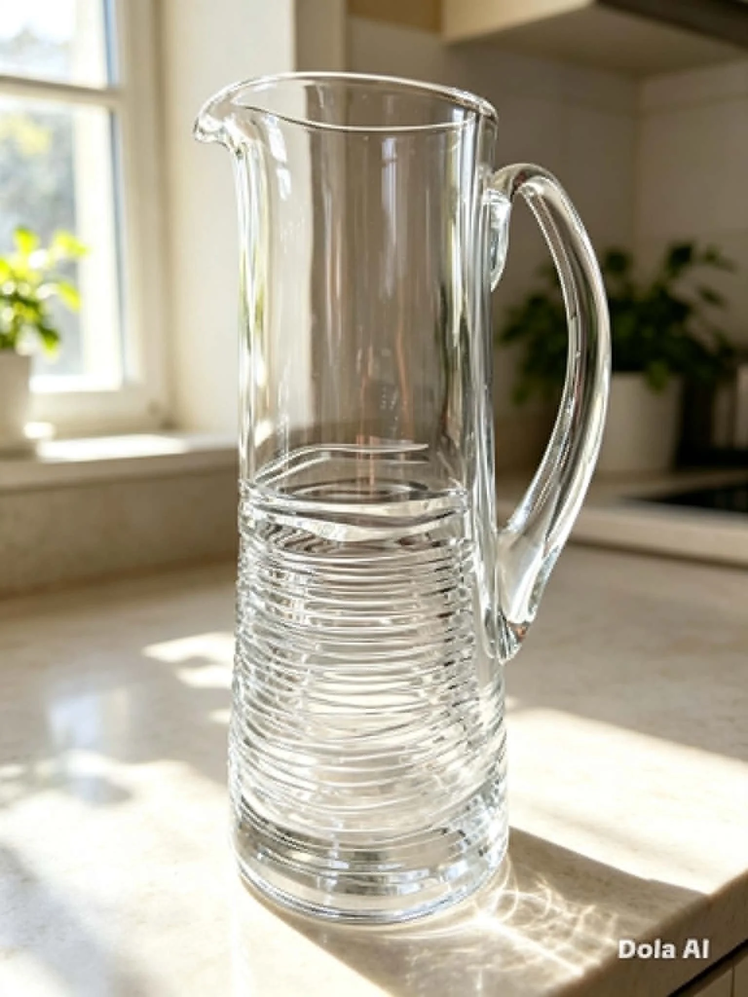 Stuart 'Strata' by Jasper Conran Crystal Jug