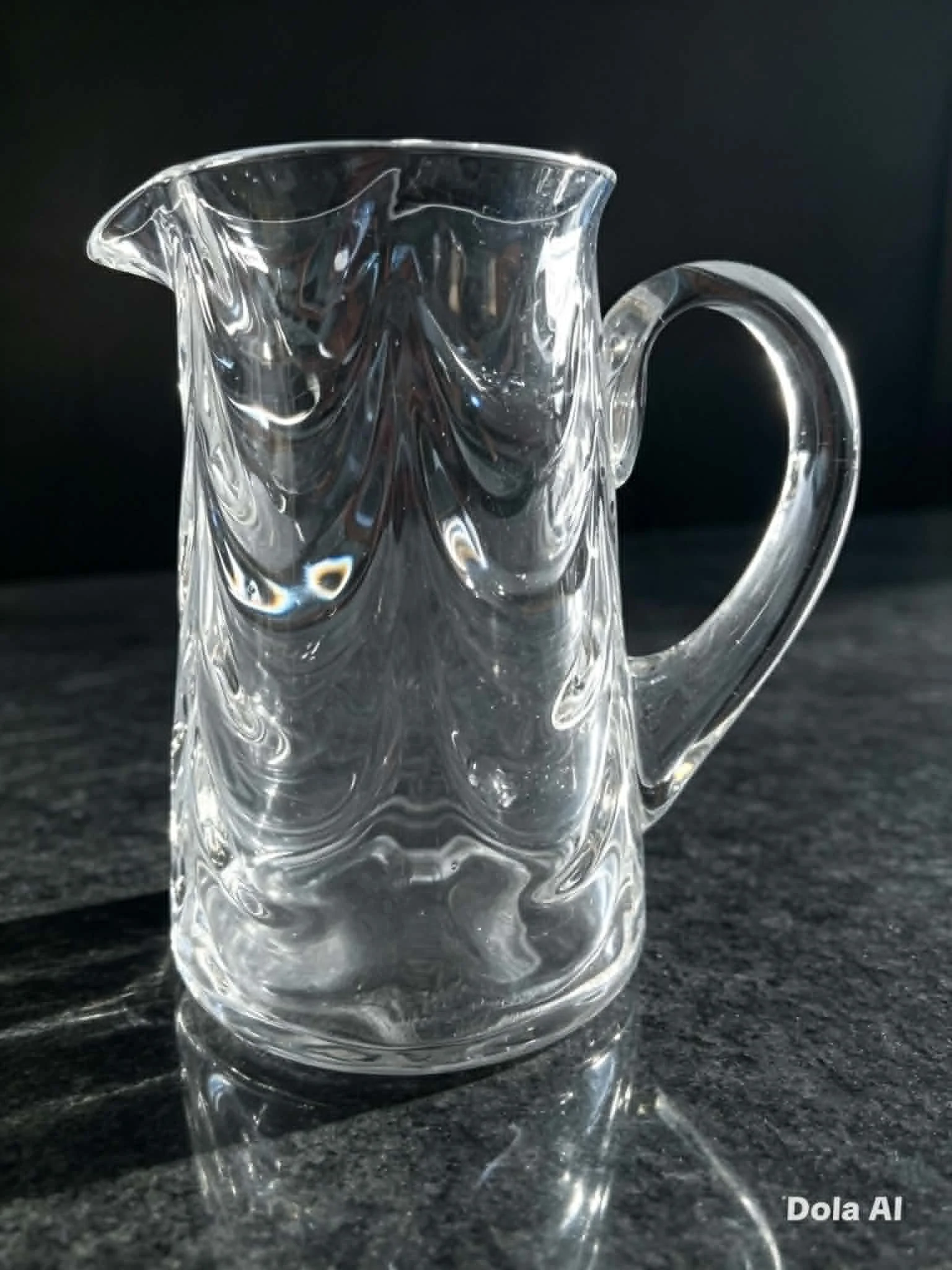 Thomas Webb 'Cascade' Glass Jug / Pitcher