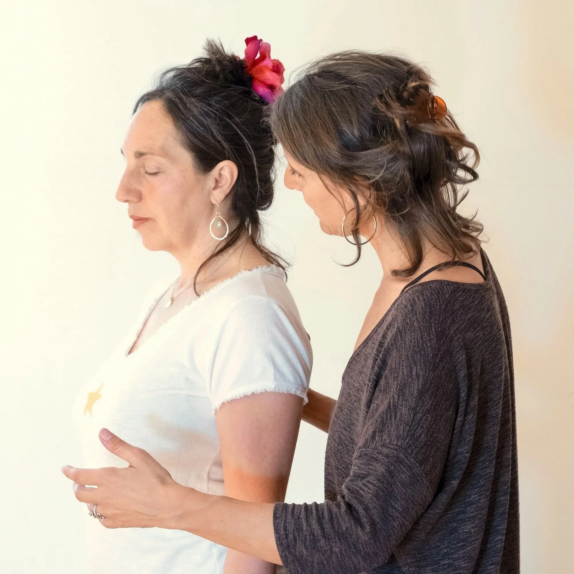 somatic coaching session with client who can't connect with her desire
