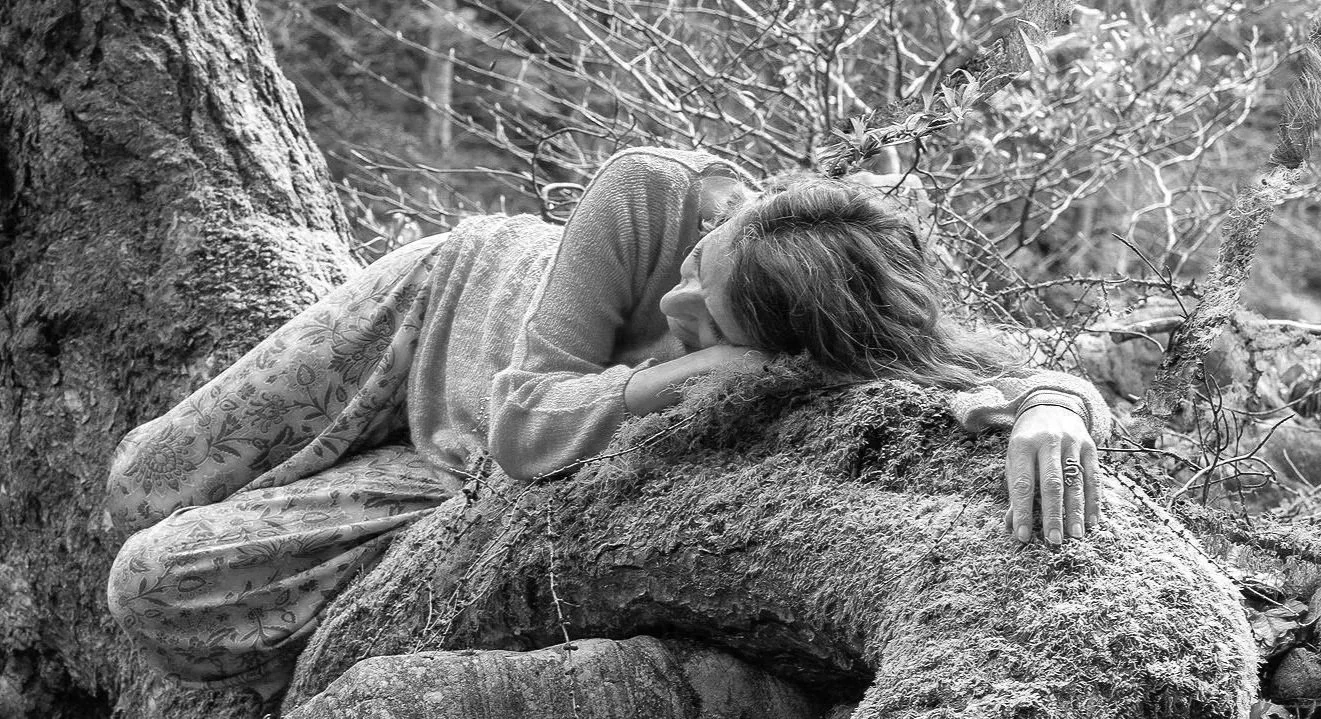 Deep resting and connecting with nature, Scotland