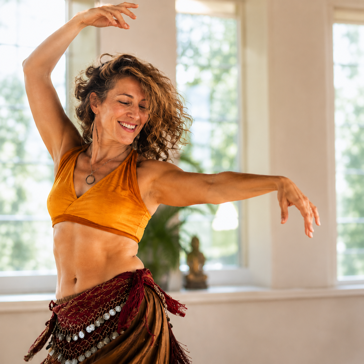 SHE Moves - women dancing and connecting - embodiment , joyful expression, feminine dance