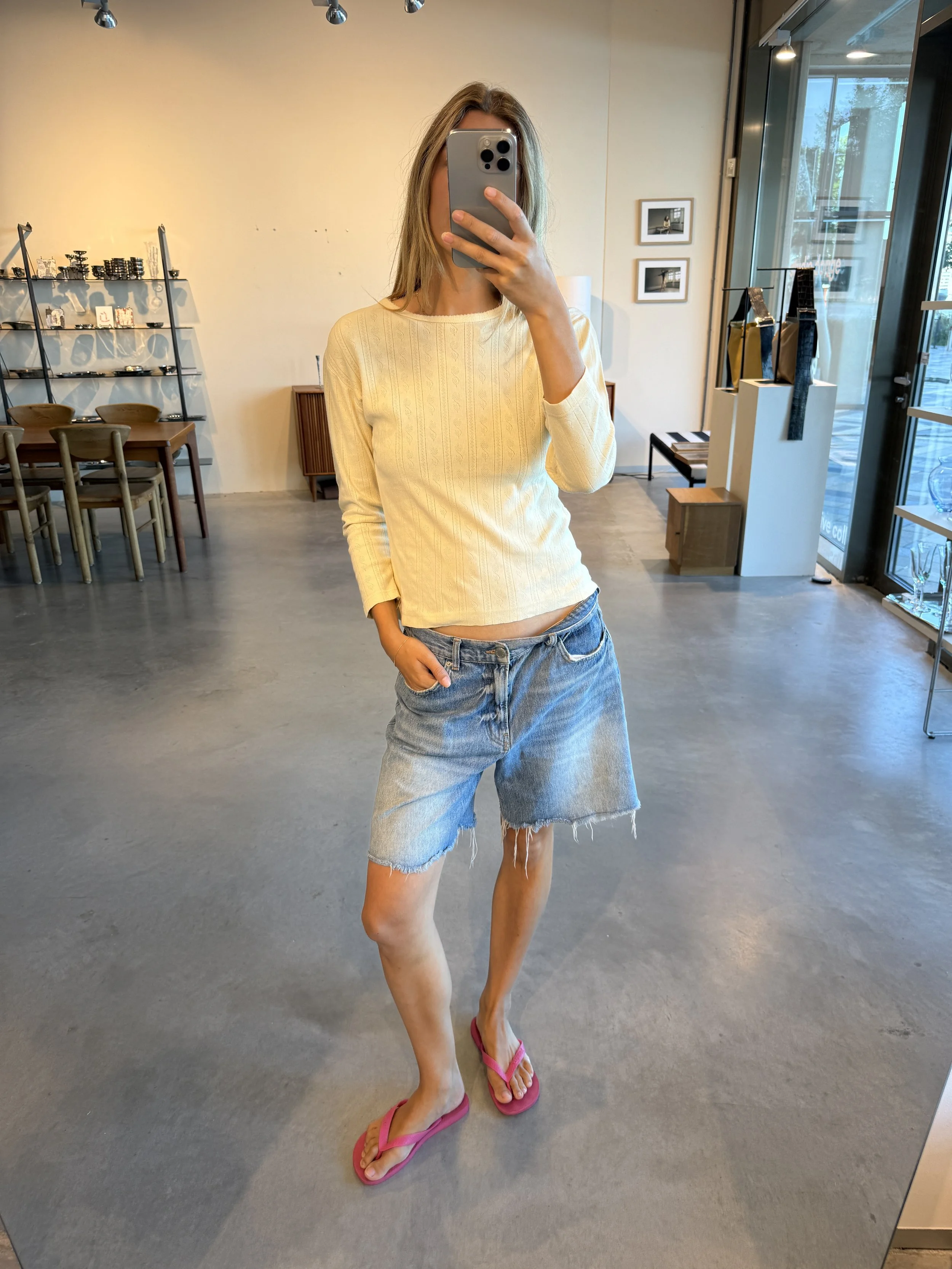 POINTELLE TEE