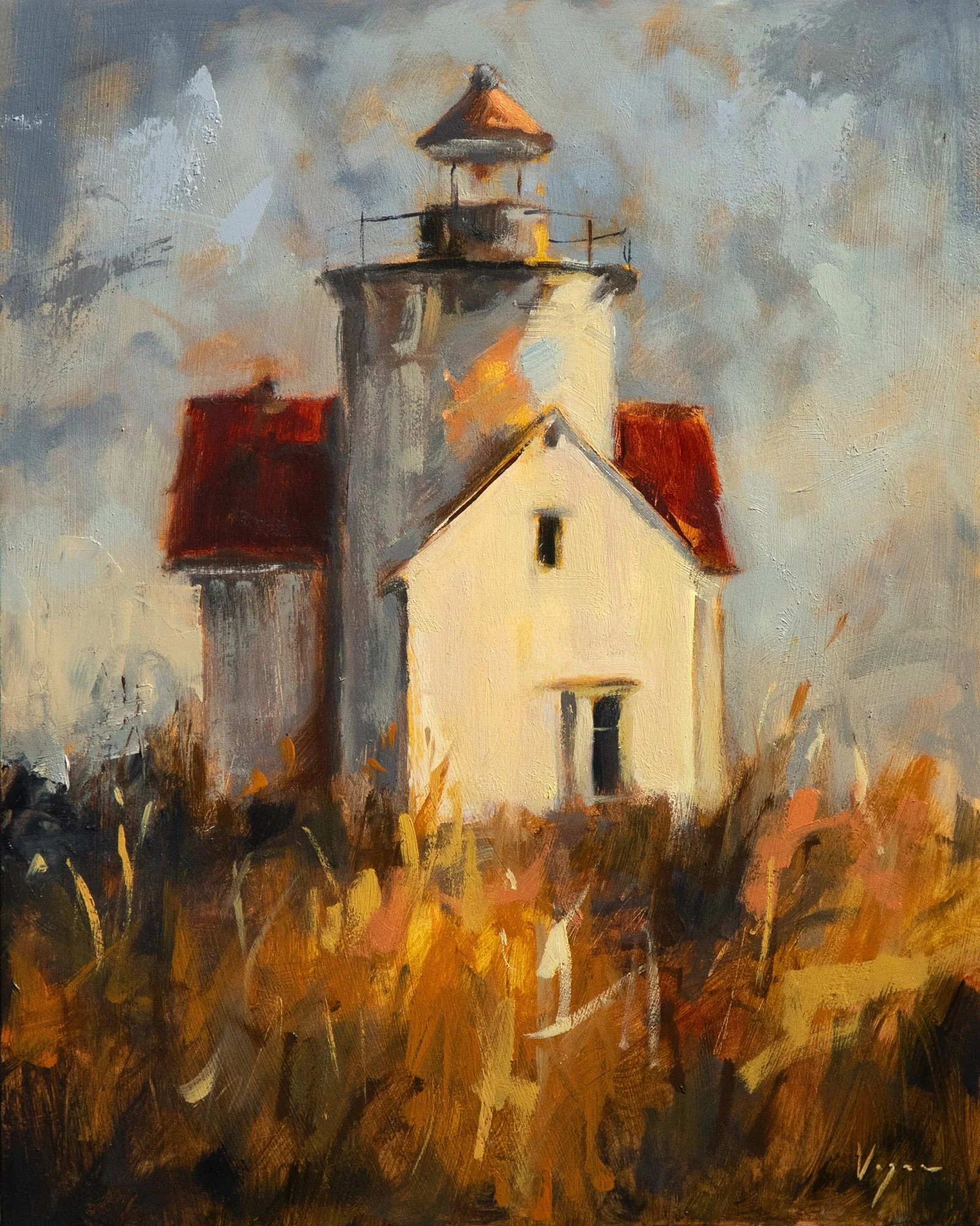 Afternoon Light - Oil on Panel (8x10) SOLD