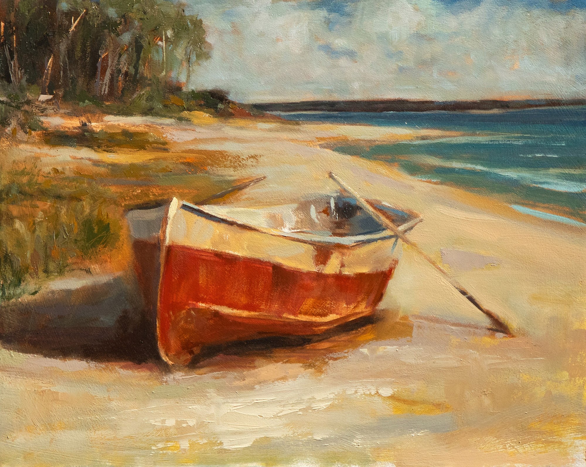 Between Tides - Oil on Panel (8x10) SOLD