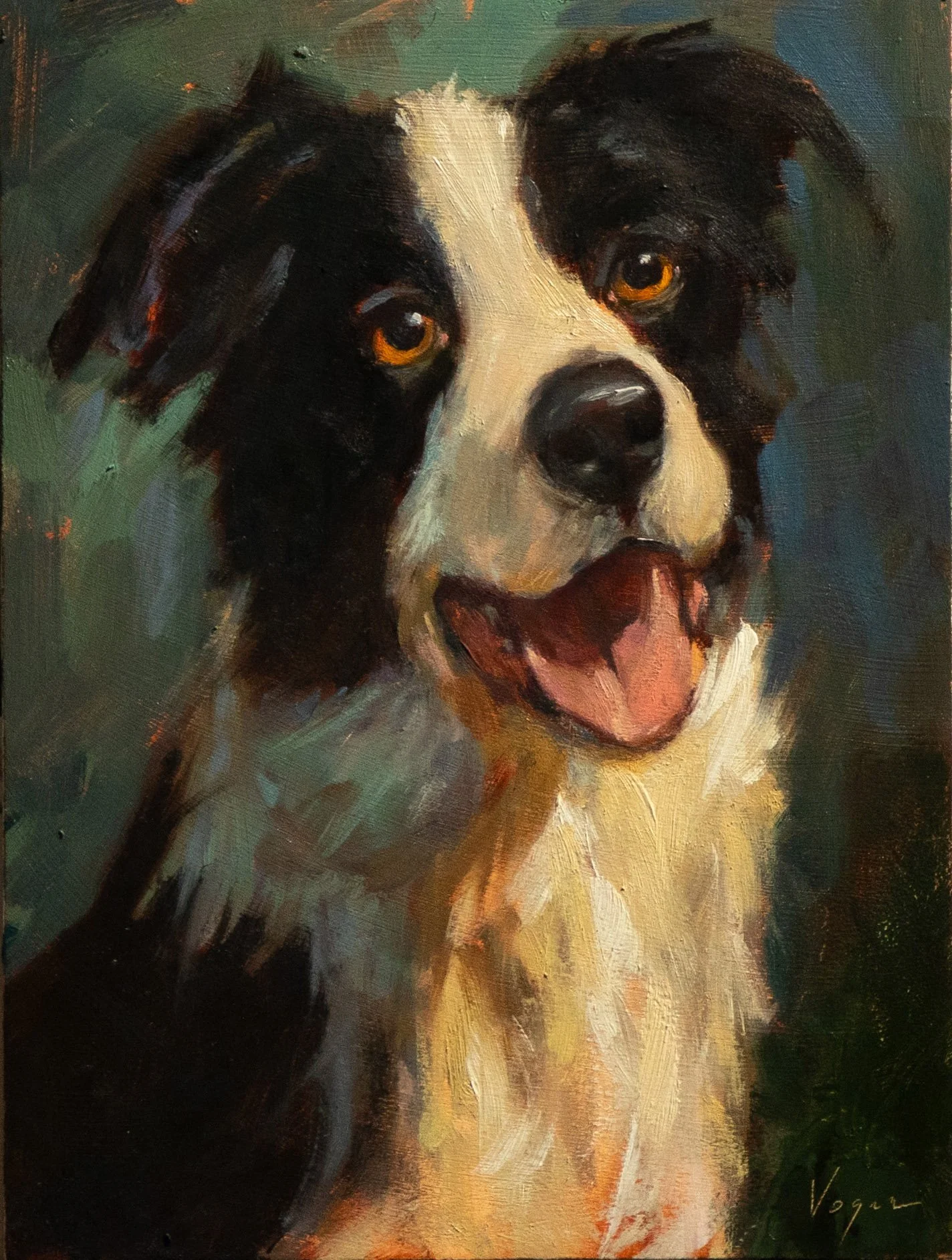 Shaggy - Oil on Panel (8x6) - SOLD