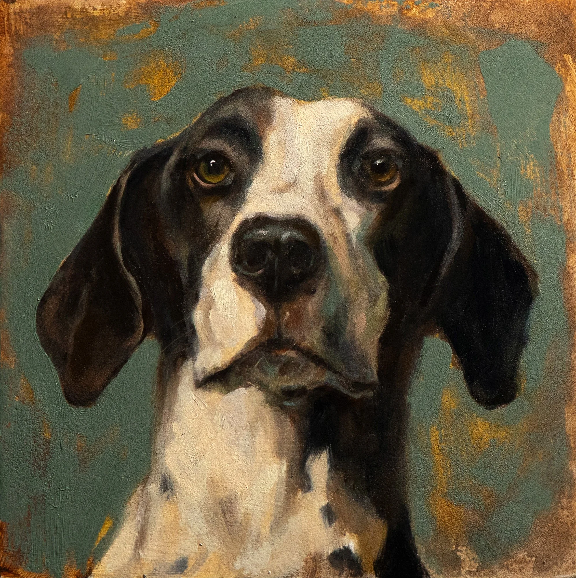 All Ears - Oil on Panel (8x8) SOLD