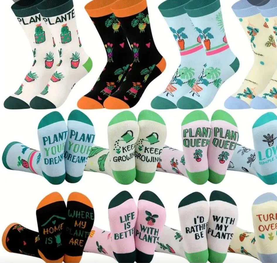 Plant Lover Socks Collection