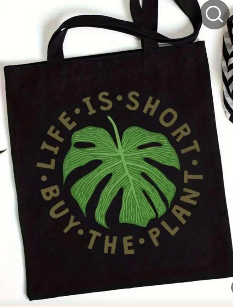 Life Is Short, Buy the Plant’ Tote Bag