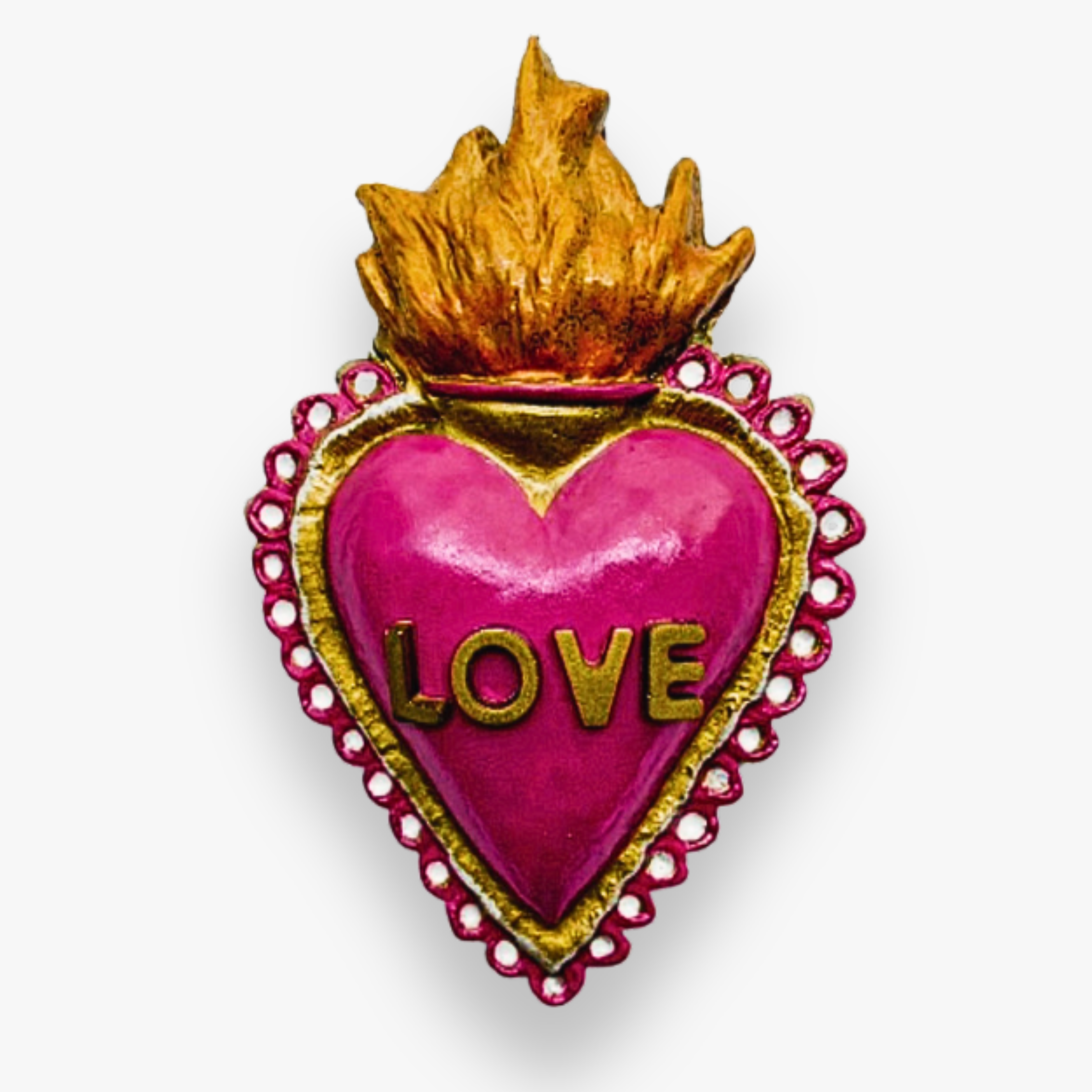 LOVE, Polyurethane, 18.5 × 12 cm (approx), 2026