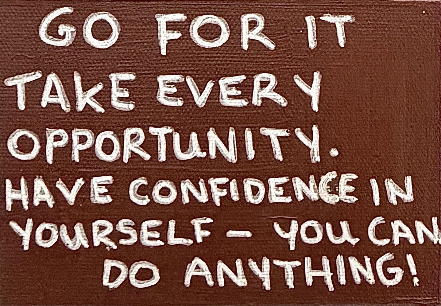 "You can do anything" - Age 62