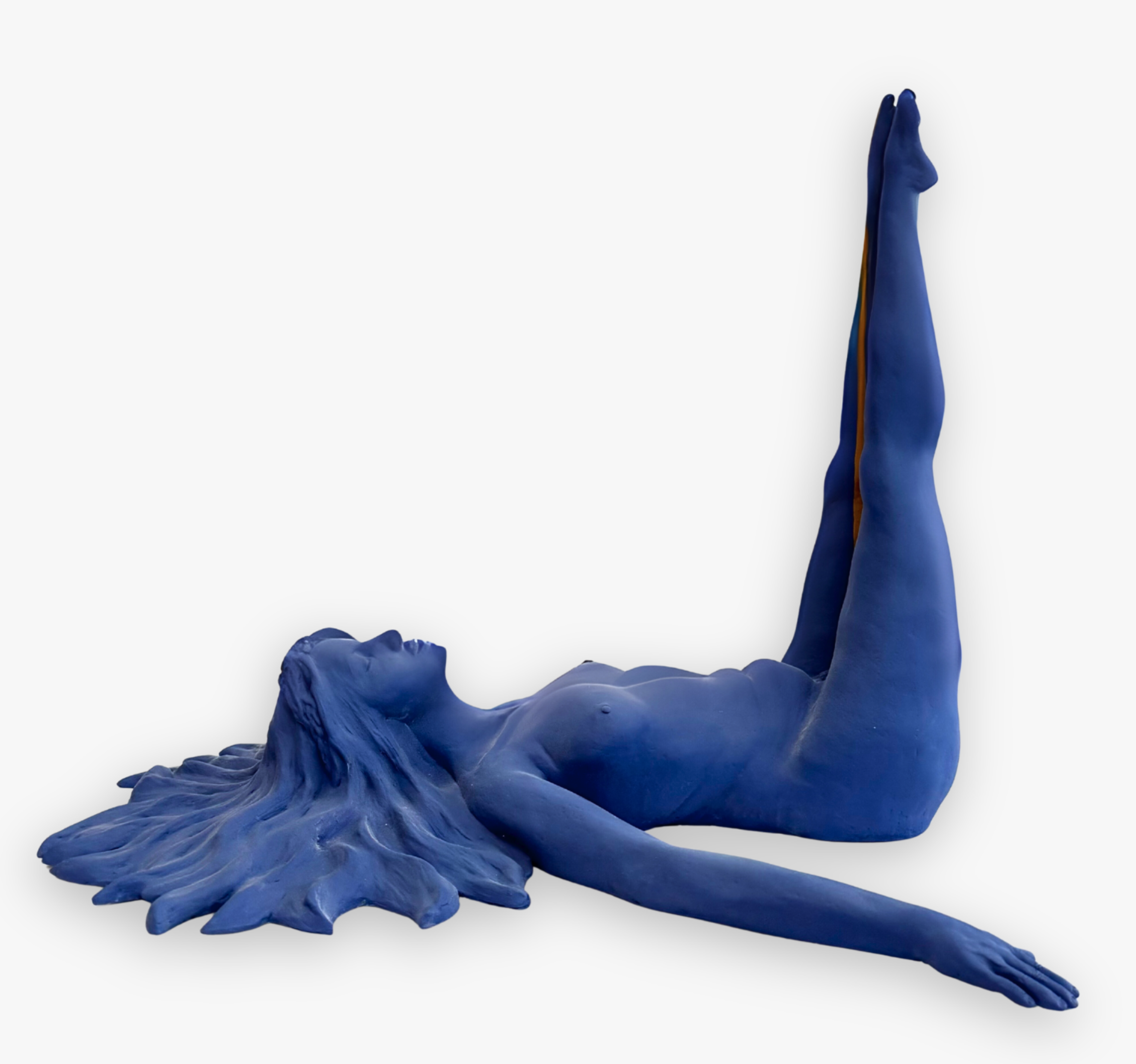 Unbound, 57cm x 57.5cm x 50.6cm approx. Polyurethane, paint, 2026