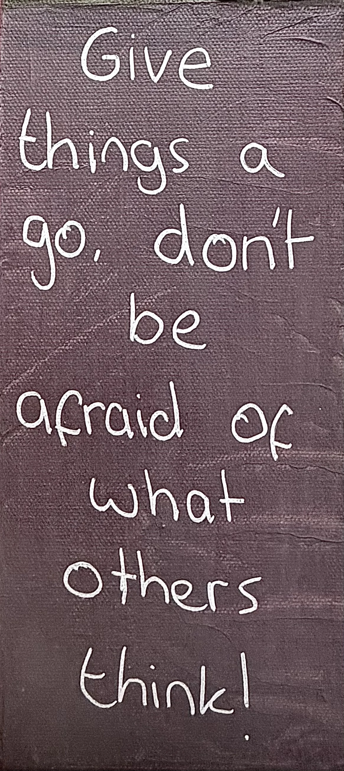 "Give things a go" - Age 59