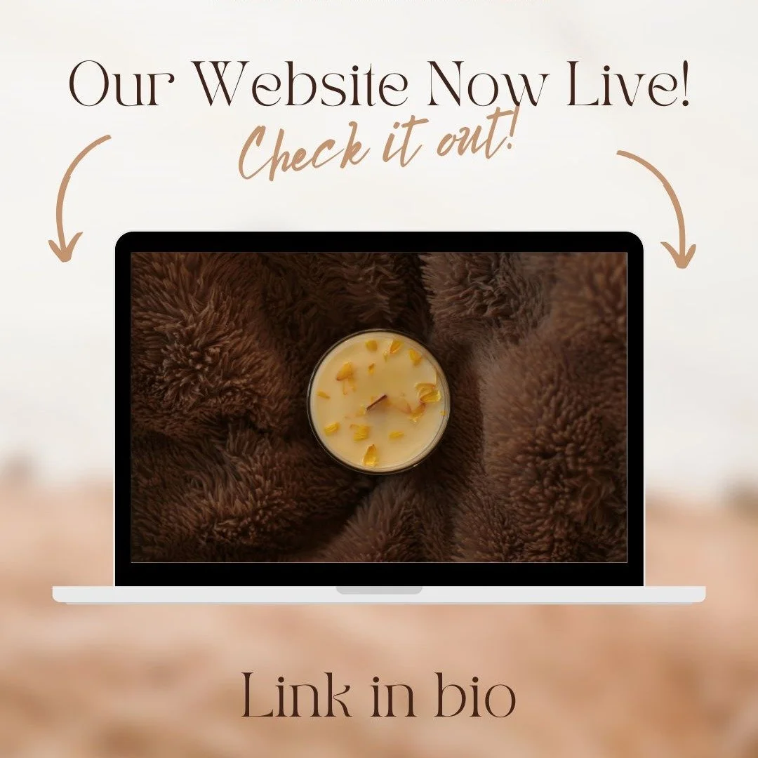 I'm very excited to announce that our candle shop website is finally LIVE 🕯️✨ We've been working on this for a while and we're so happy to share it with you! Every candle is hand-poured by me - go check them out and let me know what you think. 

🔗 