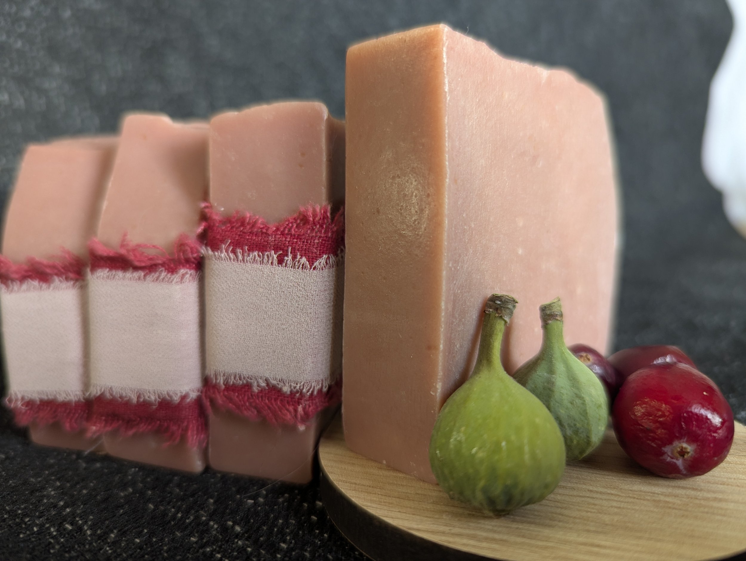 Cranberry Fig Goat Milk Soap