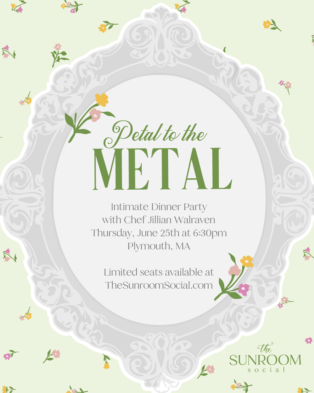 Petal to the Metal Dinner Party