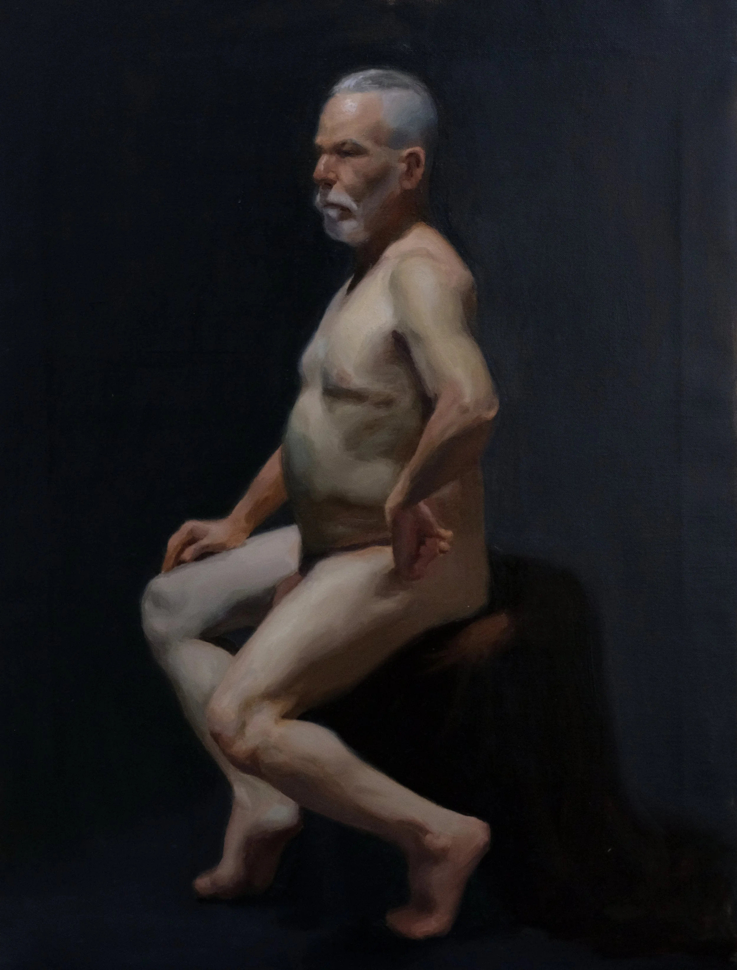 Roberto, oil painting, 46x61 cm, 1500 euros.