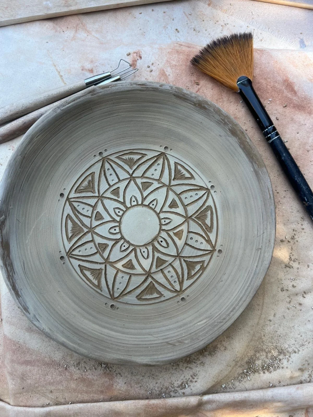 Plato Mandala · Compás