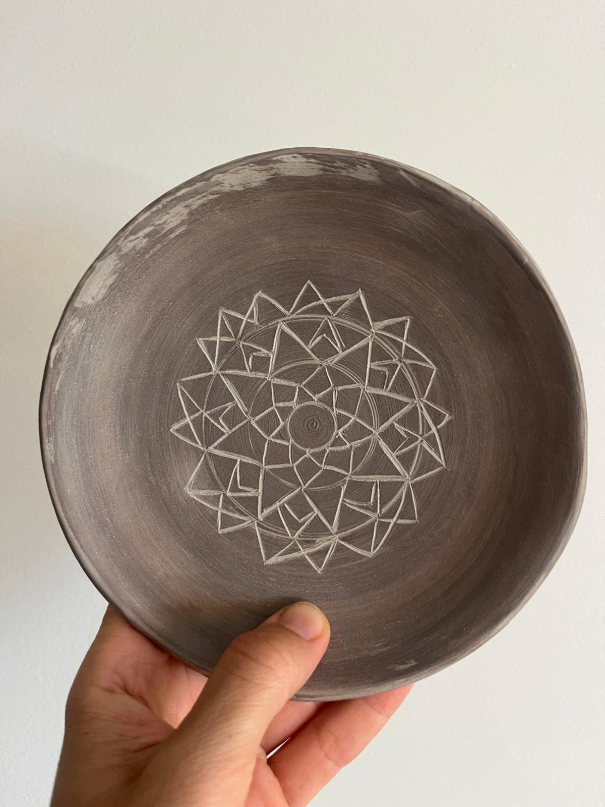 Plato Mandala · Pizarra
