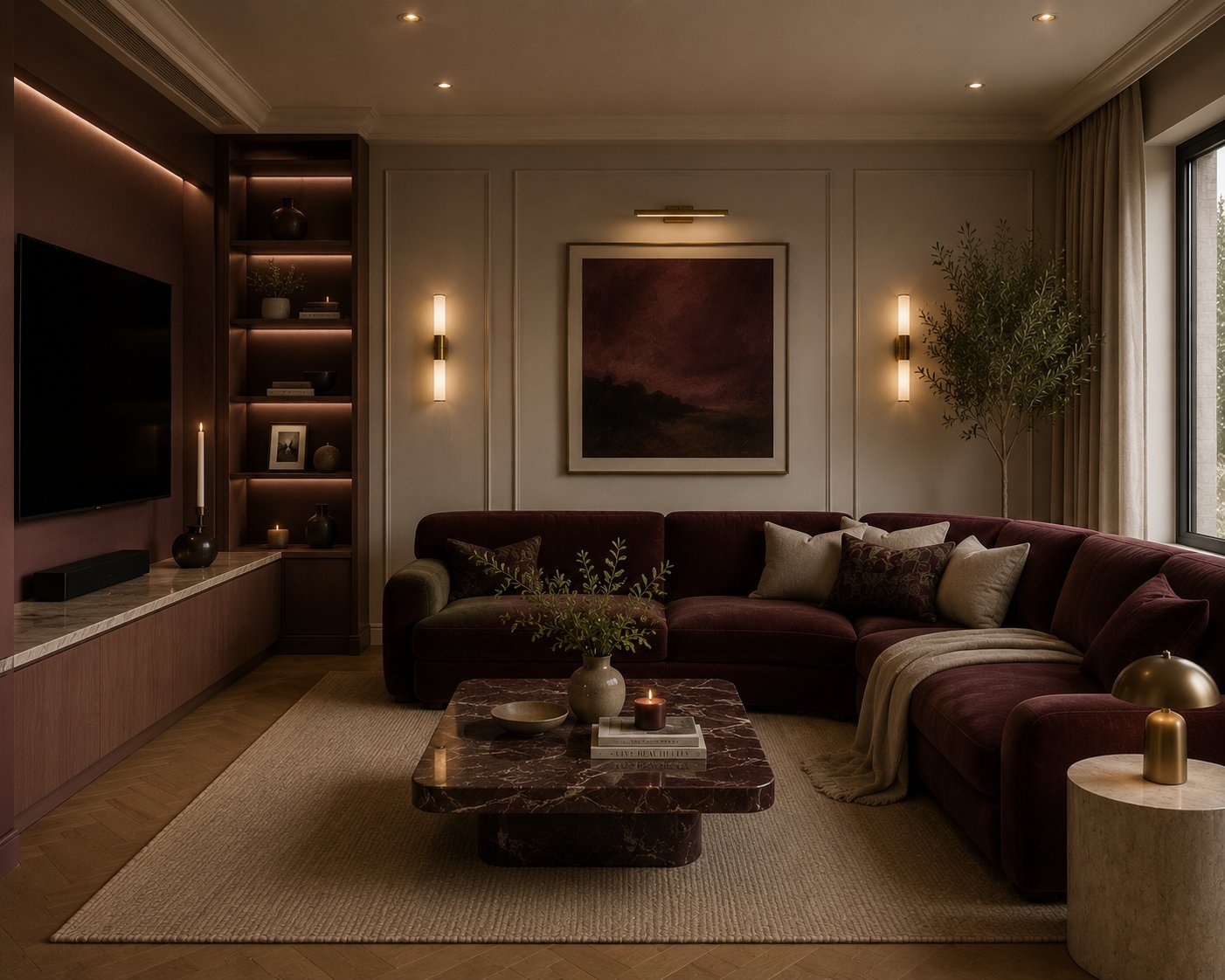 After Dusk Living Room