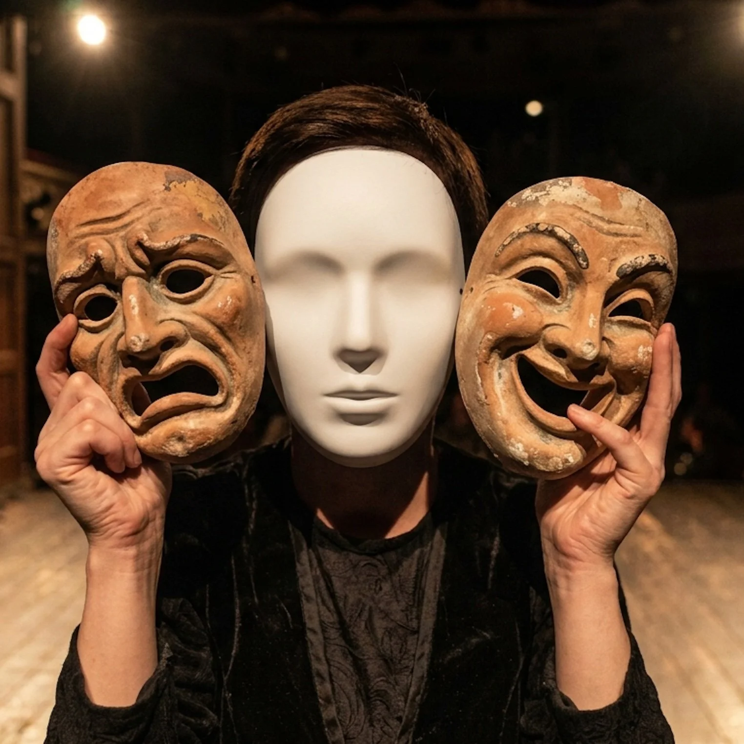 While writing this month's blog on the concept of 'neutral' in performance, @brendanglanville raised the point that neuro-spicy peeps can have difficulty comprehending the masks or personae that we unconsciously wear in public. While uncomfortable, t