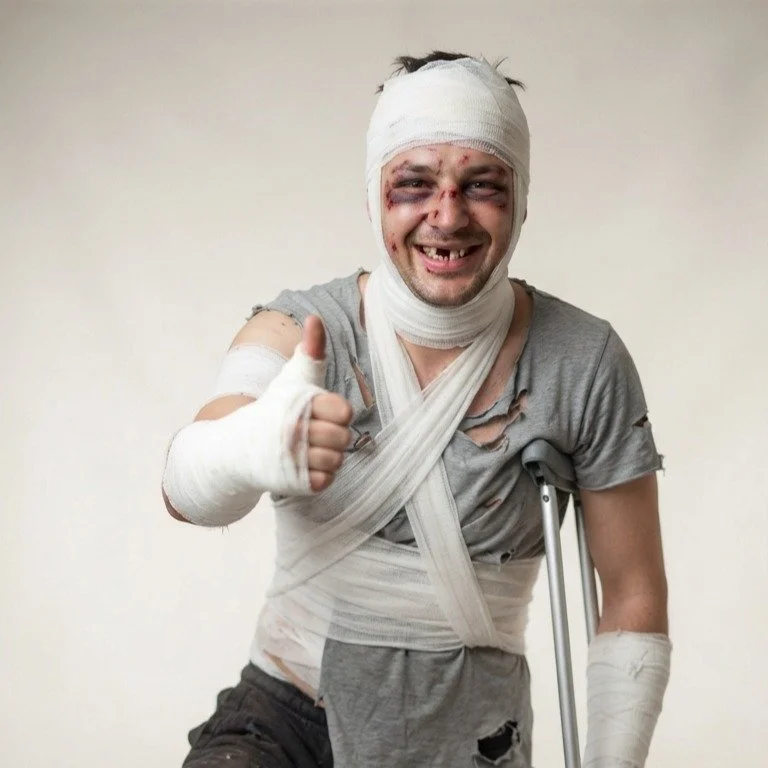 Hi lovely friends. 
Sorry to be silent for so long, but like an old car, you fix one thing and it makes the next fall apart. Another spinal issue, but as I say to my long-suffering wife, it's only pain.
&ldquo;To lose confidence in one&rsquo;s body i