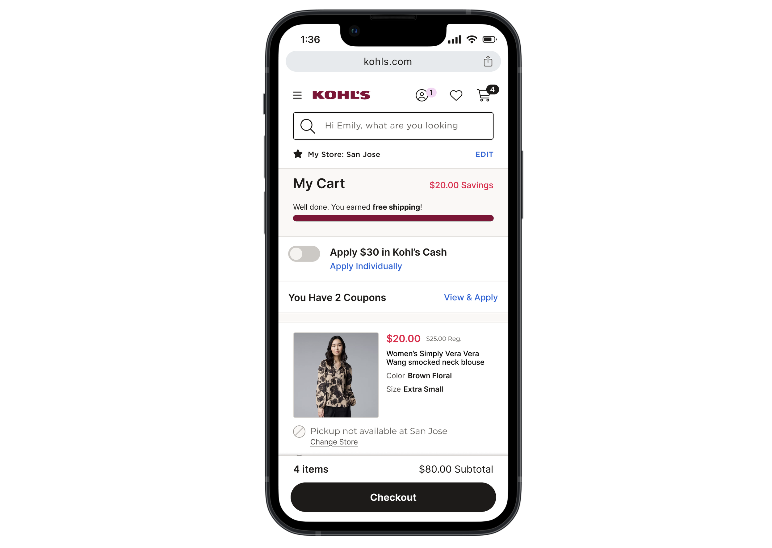 Cart & Checkout Experience