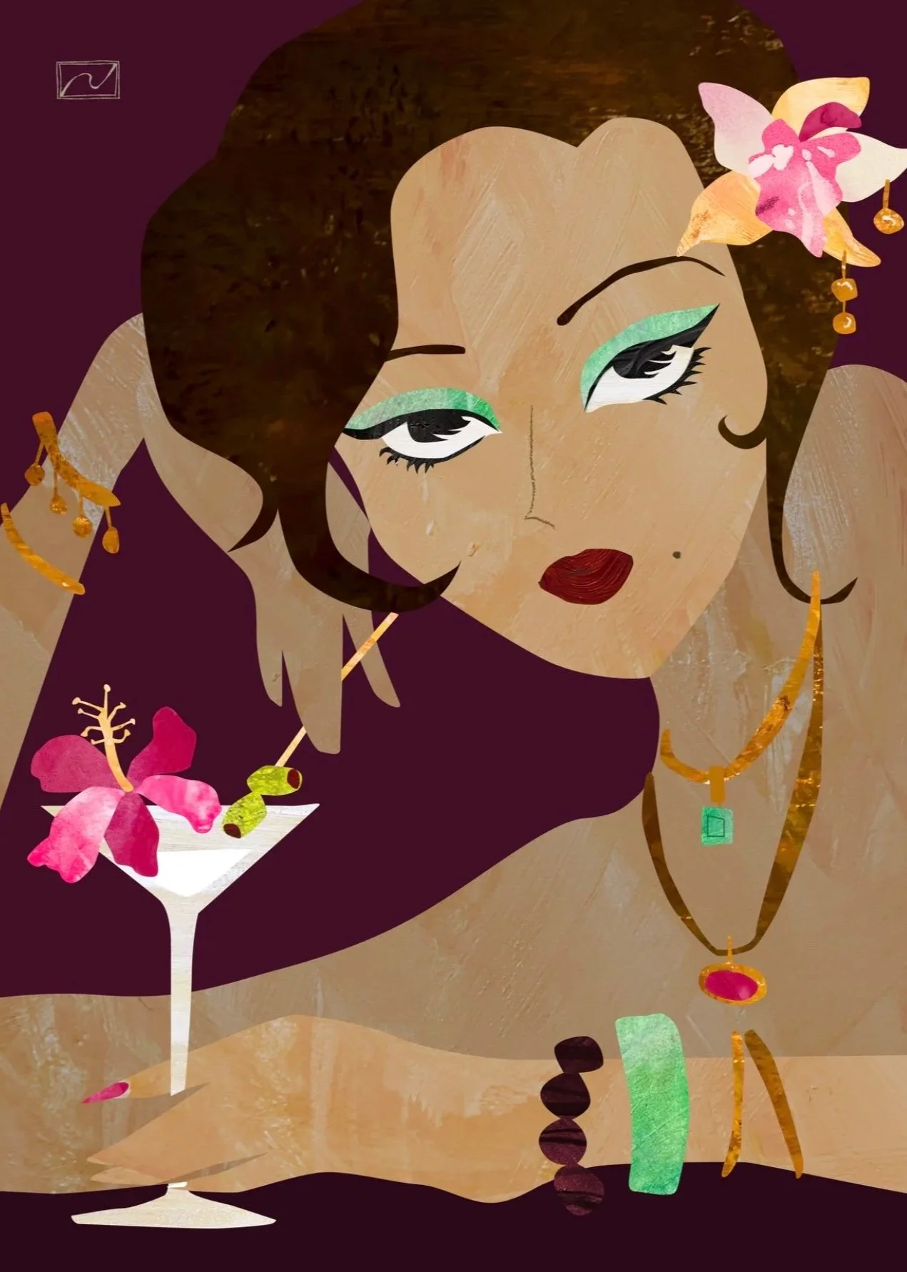 NATALIE 
Artist & illustrator behind Nude Martini. Strongly inspired by early 2000s girlhood.
@nudemartini