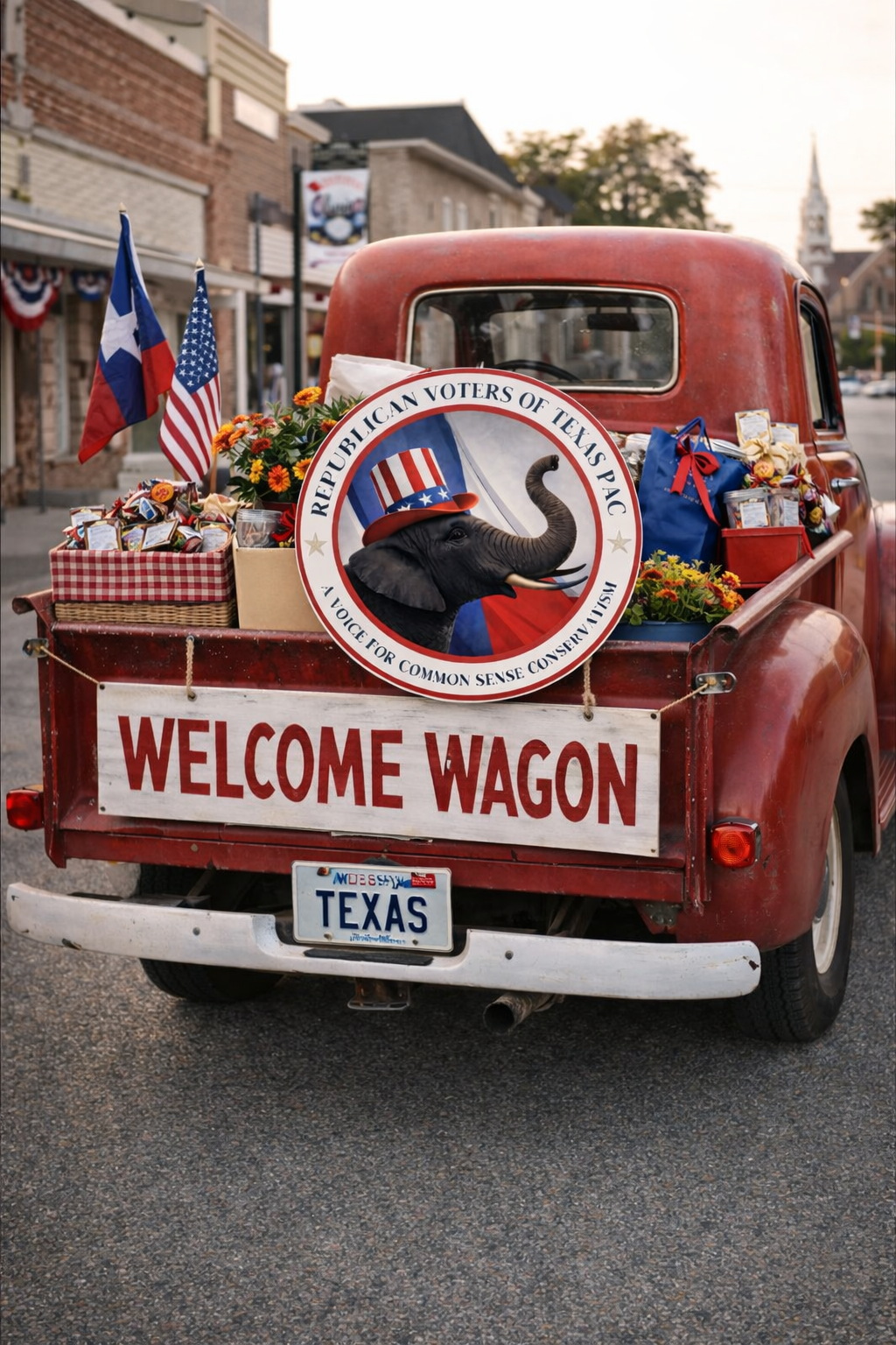 Republican Voters Of Texas PAC Welcome Wagon